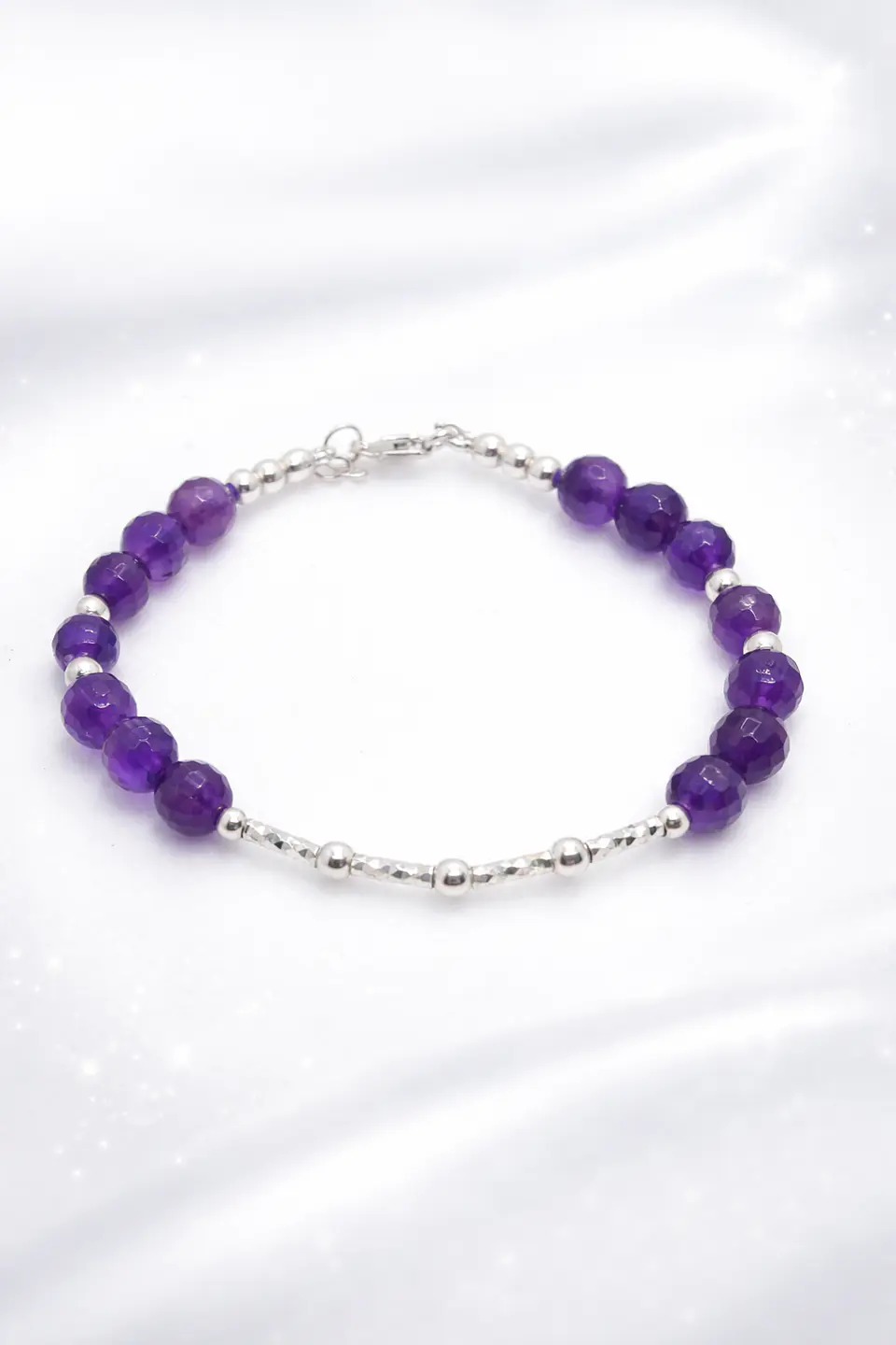 Pulsera Amatista Modelo Armonía 1