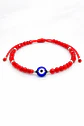 Pulsera Roja de Protección Ojo Turco y Plata 925 - Miniatura 1