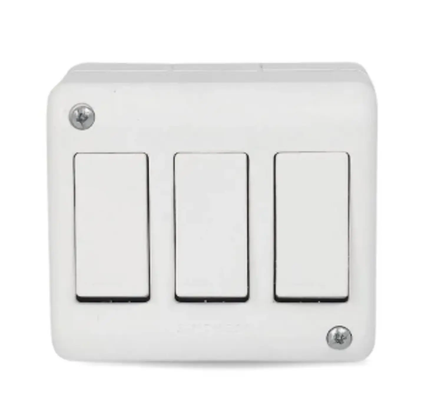 CASQUETE INTERRUPTOR TRIPLE 9/32 SINTHESI S17 BLANCO 1