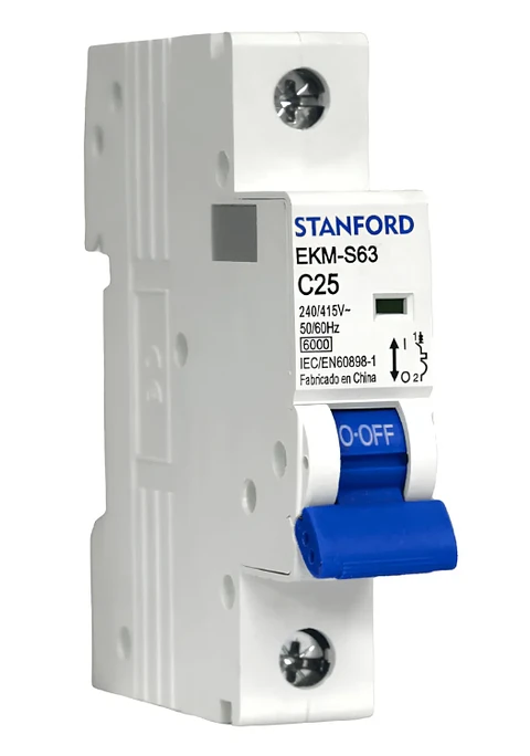 INTERRUPTOR AUTOMATICO 1X25A "C" 6KA EKM-S63 STANFORD ELECTRIC