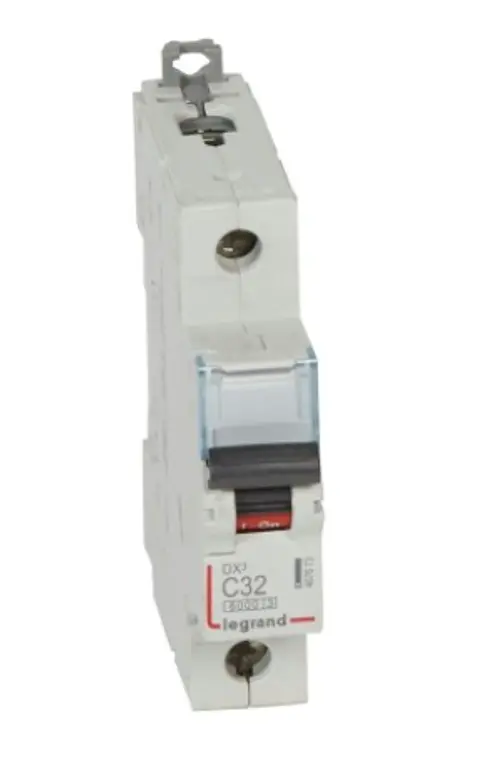 INTERRUPTOR AUTOMATICO 1X32A "C" 6/10KA DX3 407673 LEGRAND
