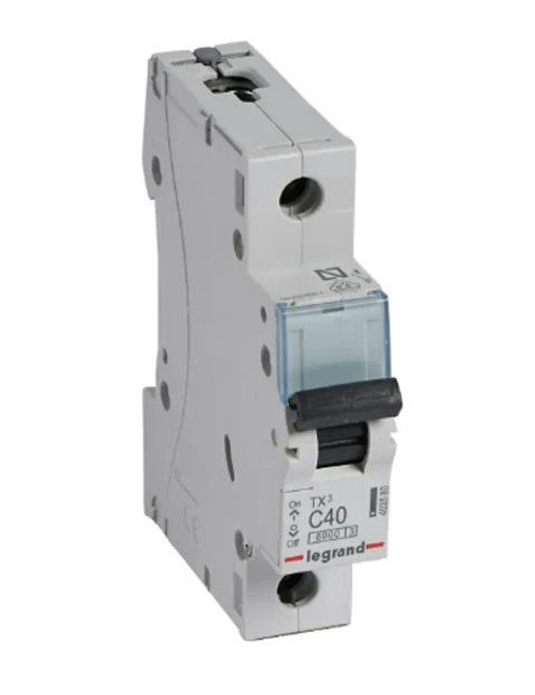 INTERRUPTOR AUTOMATICO 1X40A "C" 6KA TX3 403580 LEGRAND
