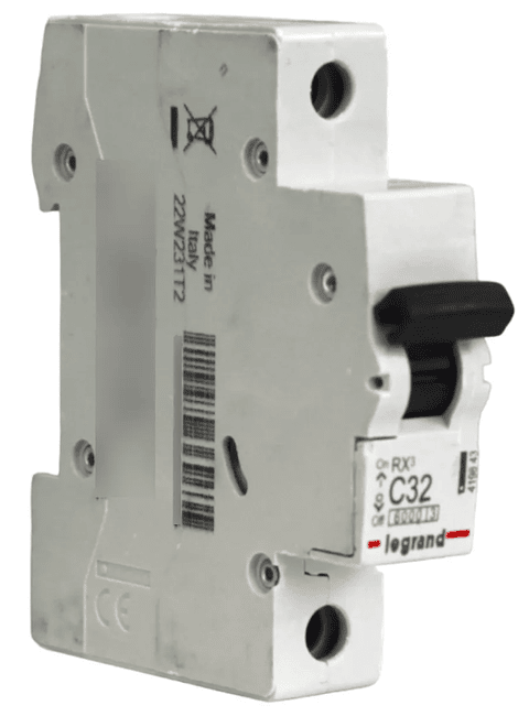 INTERRUPTOR AUTOMATICO 1X32A "C" 6KA RX3 419843 LEGRAND