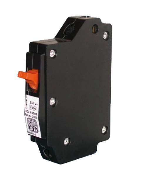 INTERRUPTOR AUTOMATICO 4001/A6 1X30A D NEGRO SAIME