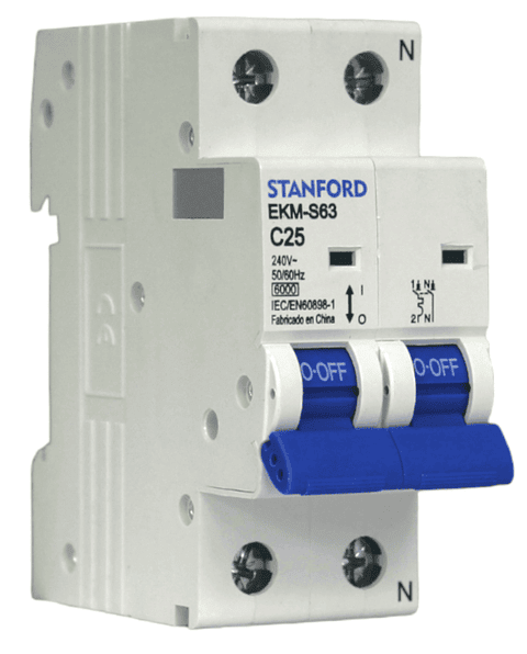 INTERRUPTOR AUTOMATICO OMNIPOLAR 1P+N 32A "C" 6KA EBS6BN LEXO ELECTRIC