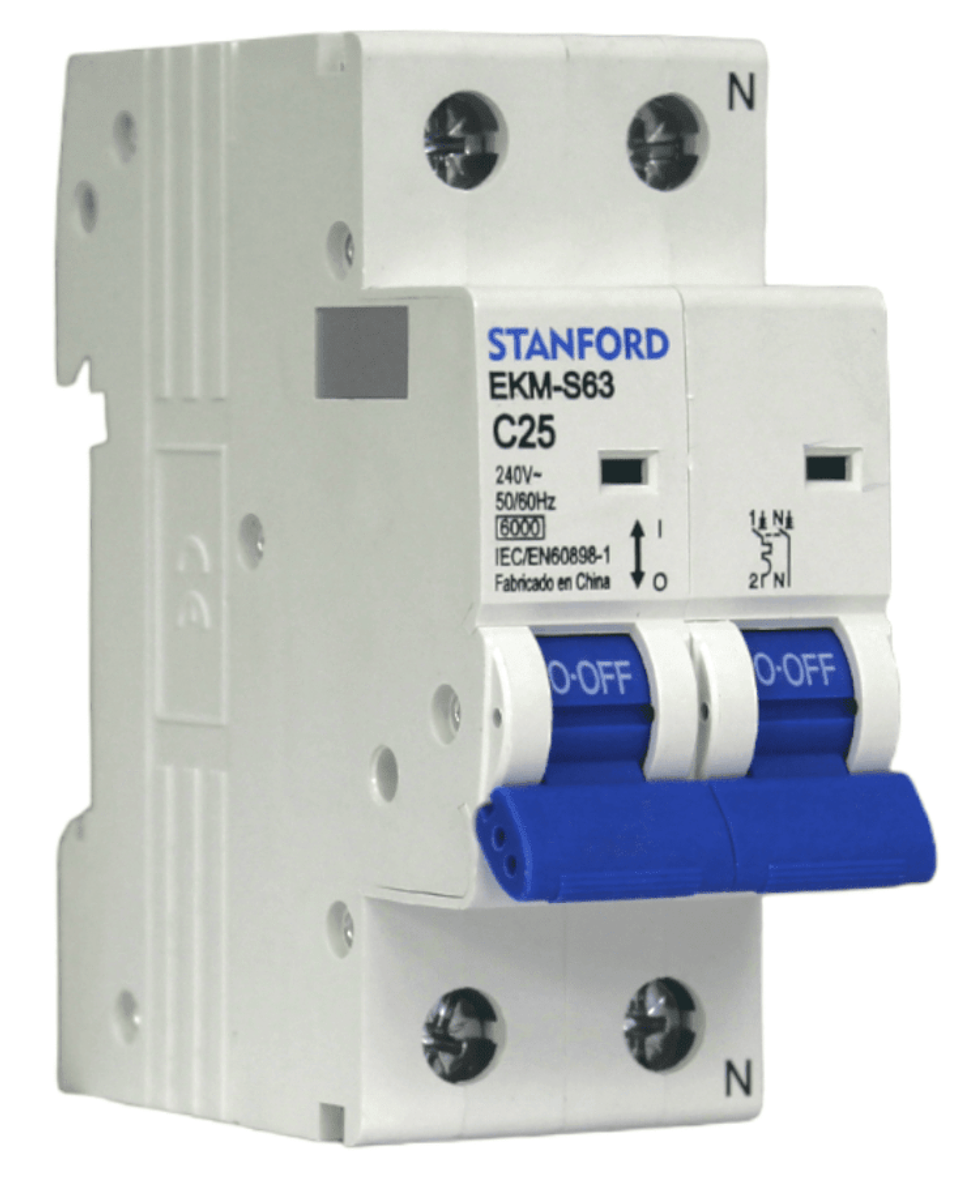 INTERRUPTOR AUTOMATICO OMNIPOLAR 1P+N 32A 