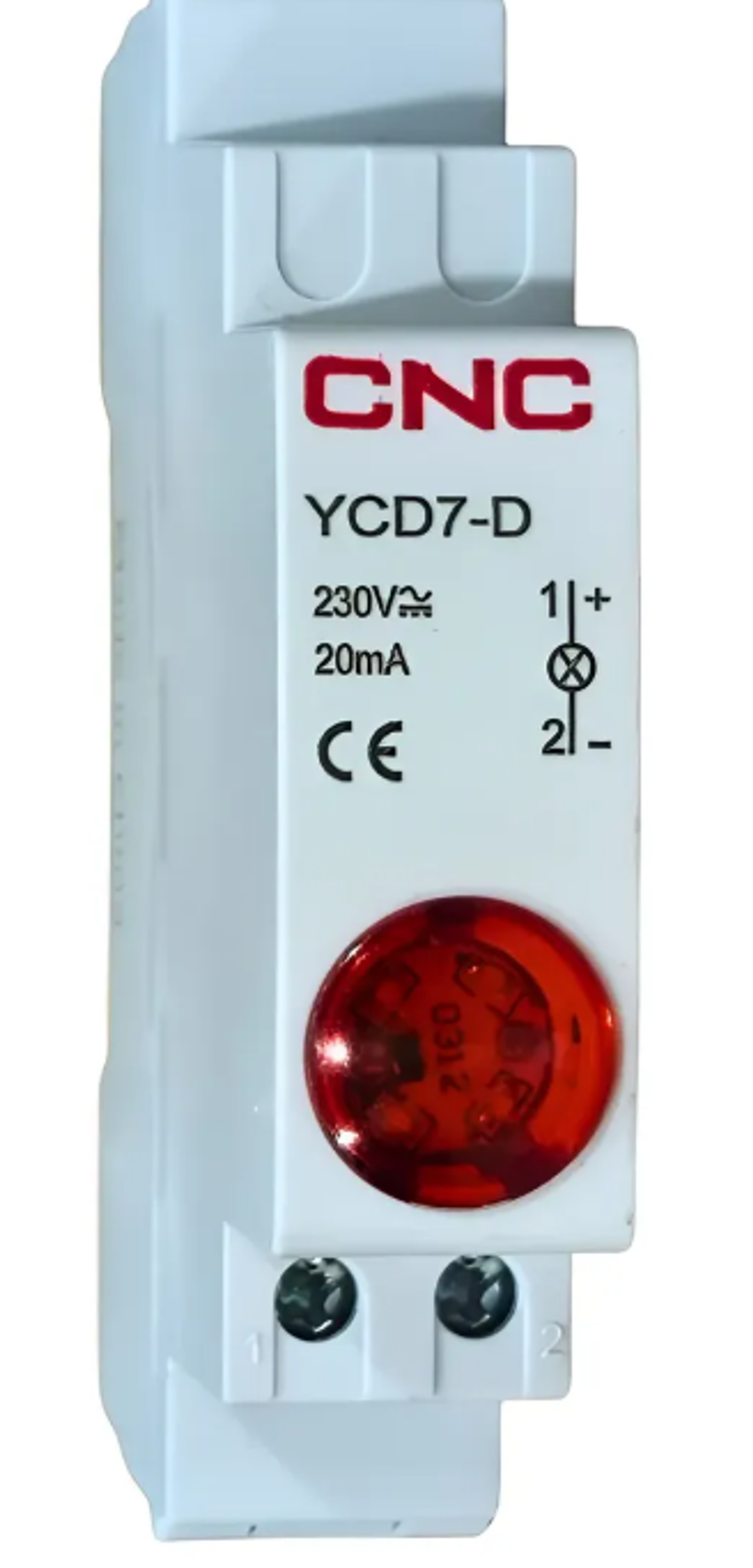 LUZ PILOTO A RIEL DIN ROJA FNX  1