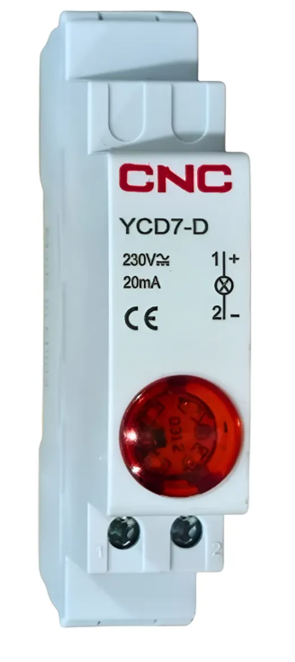 LUZ PILOTO A RIEL DIN ROJA FNX  1