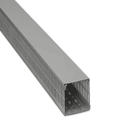 MOLDURA GRIS RANURADA PRODELOX AUTOEXTINGIBLE DE 60X80MM X 2 MTS