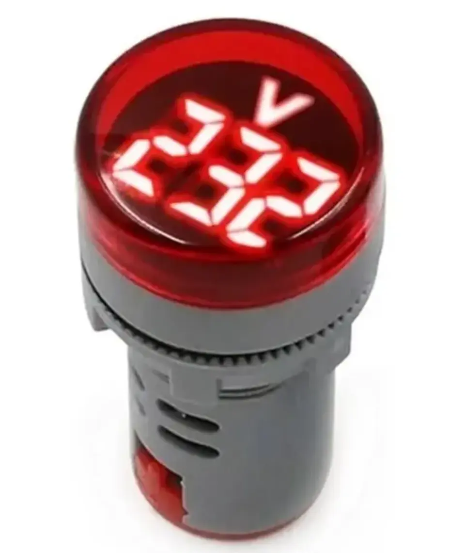 LUZ PILOTO ROJA DE VOLTAJE  1
