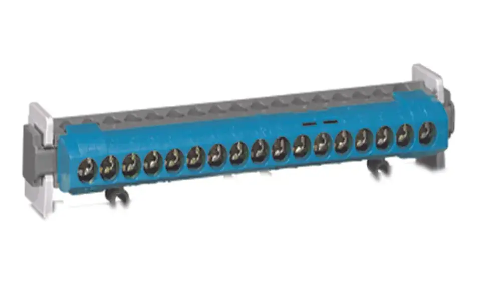 REGLETA AZUL 17P A RIEL DIN LEGRAND 1