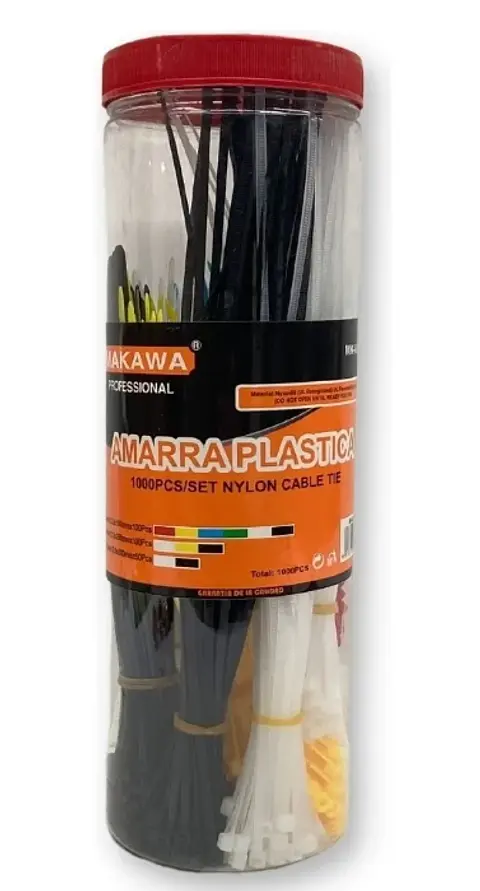 SETS AMARRA PLASTICA X 1000PCS MAKAWA