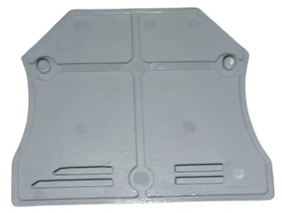 TAPA FINAL PARA BORNE VIKING LEGRAND GRIS OSCURO 1