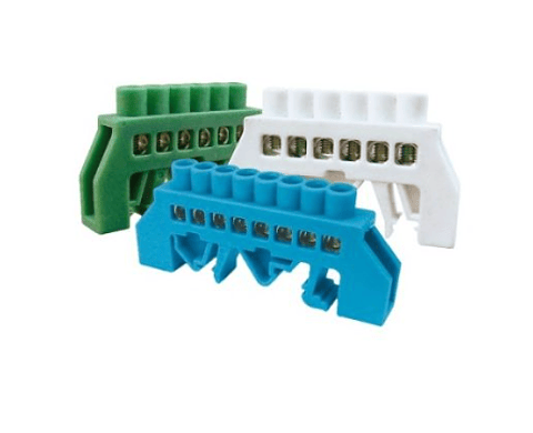 BARRA A RIEL DIN 4P DRL VERDE