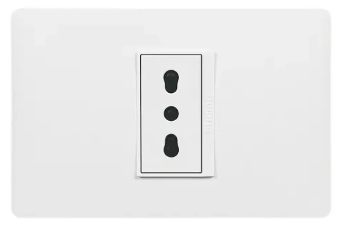 ENCHUFE SIMPLE EMB. ARMADO 10/16A LUZICA BLANCO 1