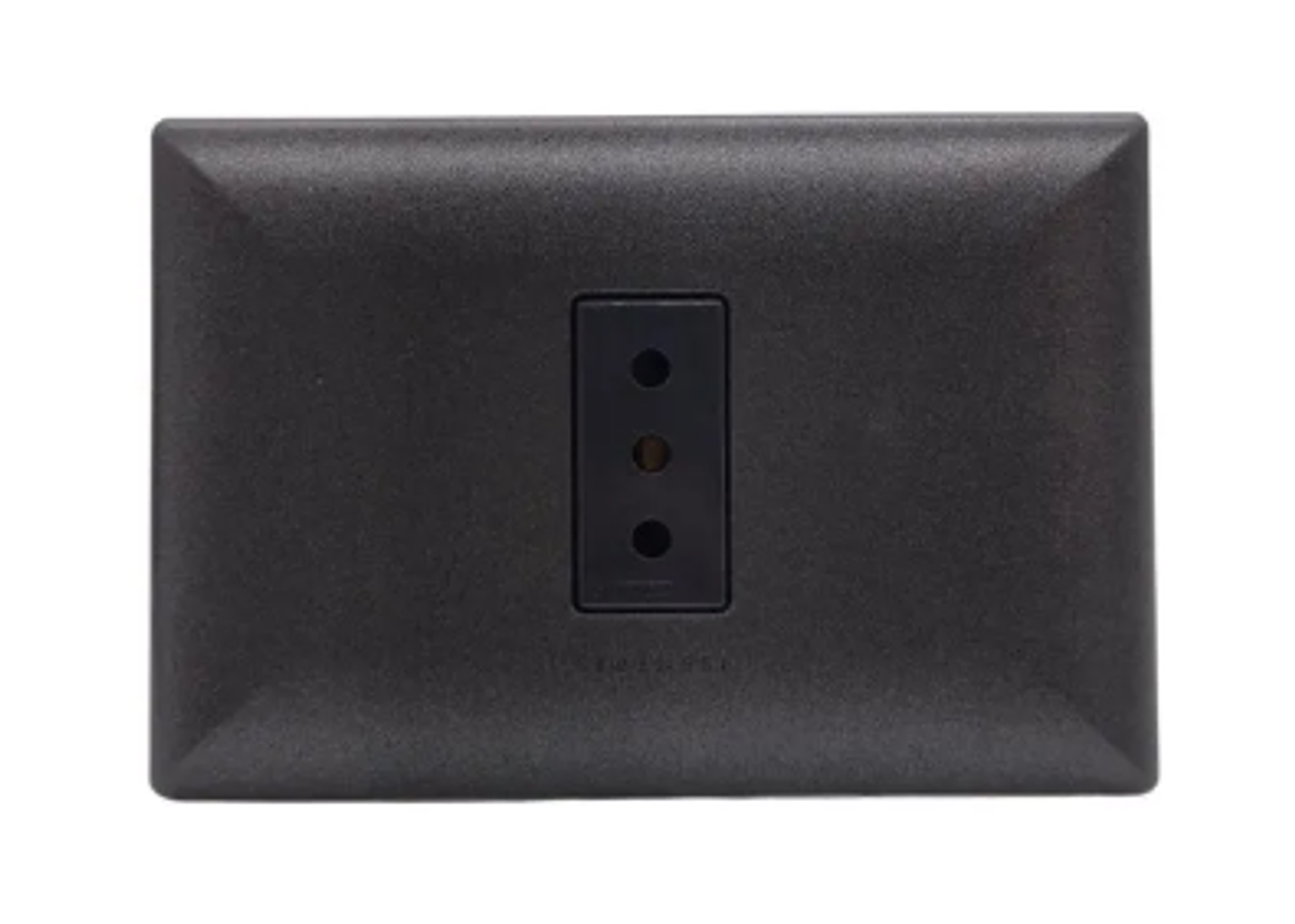 ENCHUFE SIMPLE 10A S17 GRAFITO-NOIR ARMADO SINTHESI 1