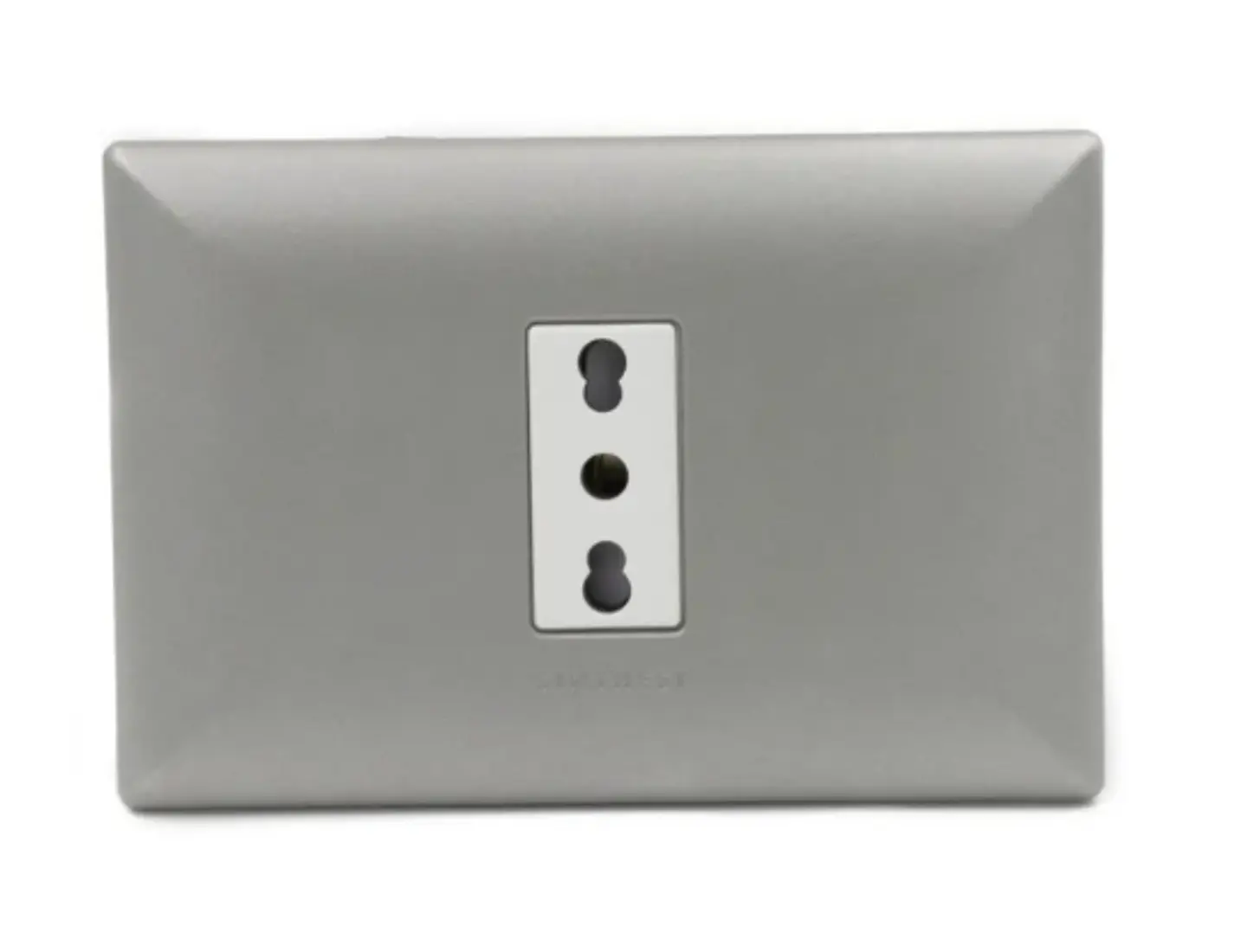 ENCHUFE SIMPLE 10/16A S17 NICKEL ARMADO SINTHESI 1