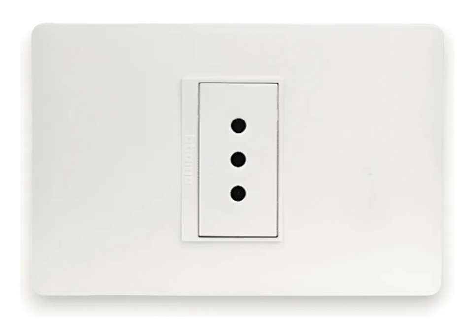 ENCHUFE SIMPLE EMB. ARMADO 10A LUZICA BLANCO 1