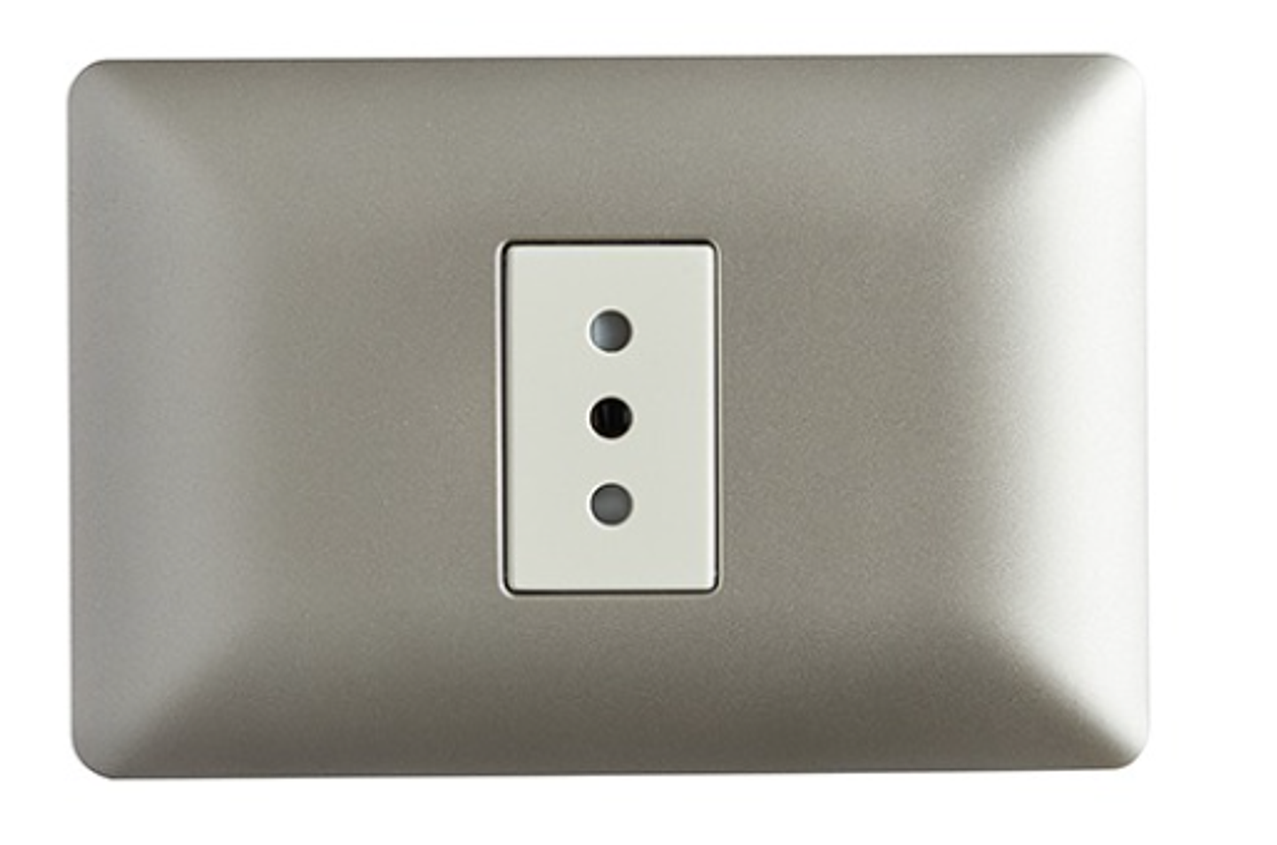 ENCHUFE SIMPLE EMB. ARMADO 10A STANFORD CHAMPAGNE 1