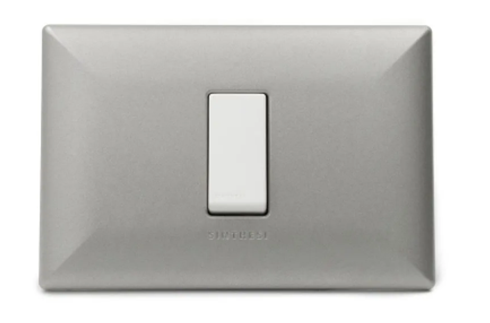 INTERRUPTOR SIMPLE 9/12 S17 NICKEL ARMADO SINTHESI 1