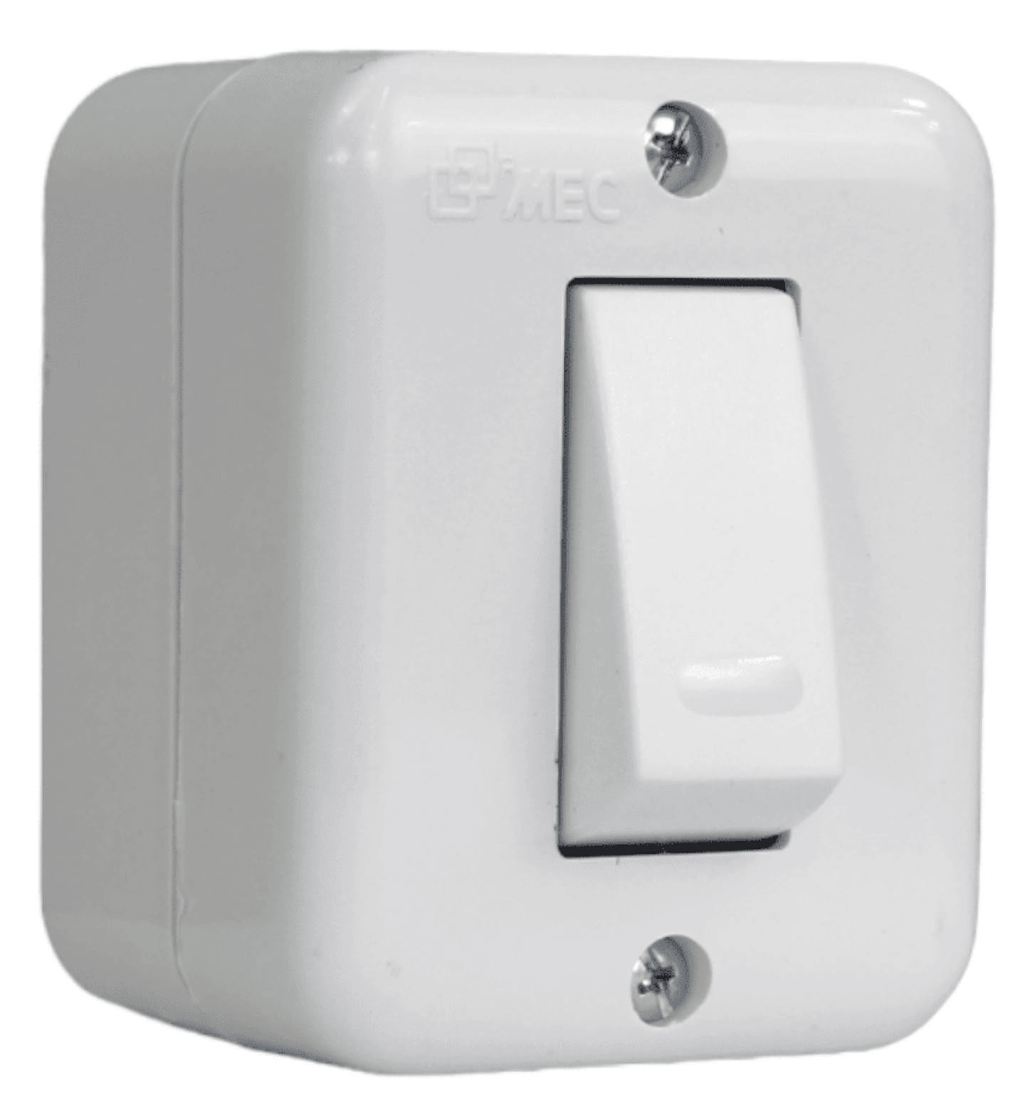 INTERRUPTOR S/P SIMPLE 9/12  10A-250V MEC BLANCO 1