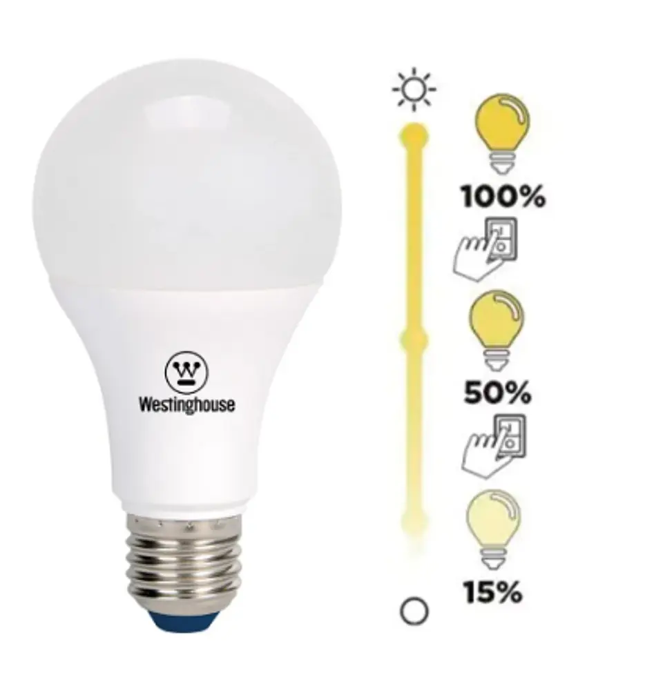 AMPOLLETA LED BOLA DIMEABLE 5W E27 6500K 470LM WESTINGHOUSE 1