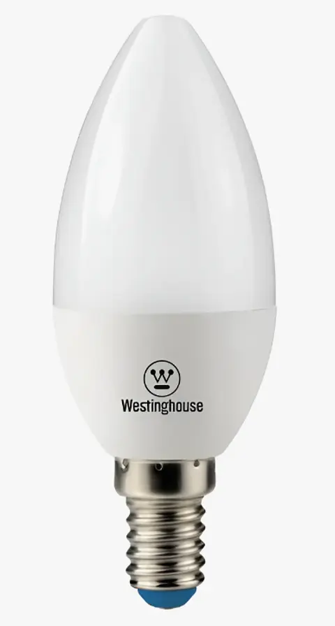 AMPOLLETA LED TIPO VELA 5W E14 3000K 450LM WESTINGHOUSE