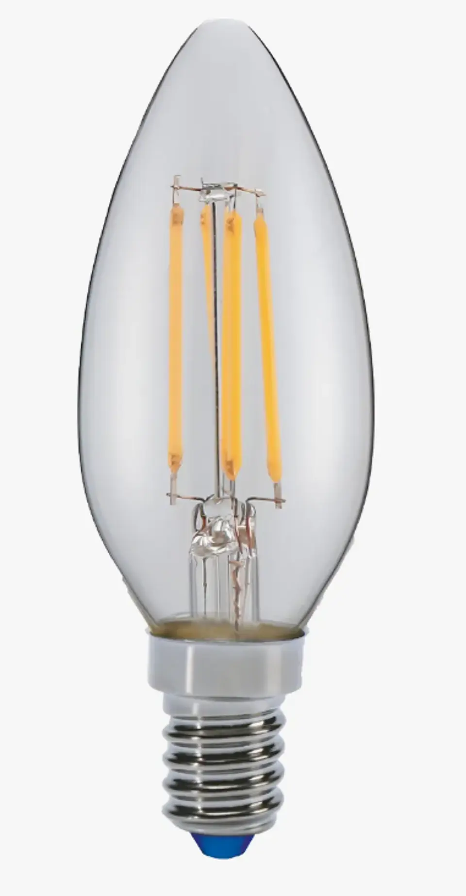 AMPOLLETA LED TIPO VELA 4W FILAMENTO E14 2700K 440LM WESTINGHOUSE 1