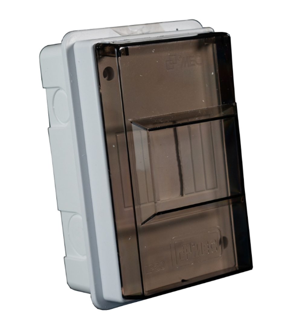 TABLERO EMBUTIDO 1 A 4 MODULOS MEC T/TRANSPARENTE 1