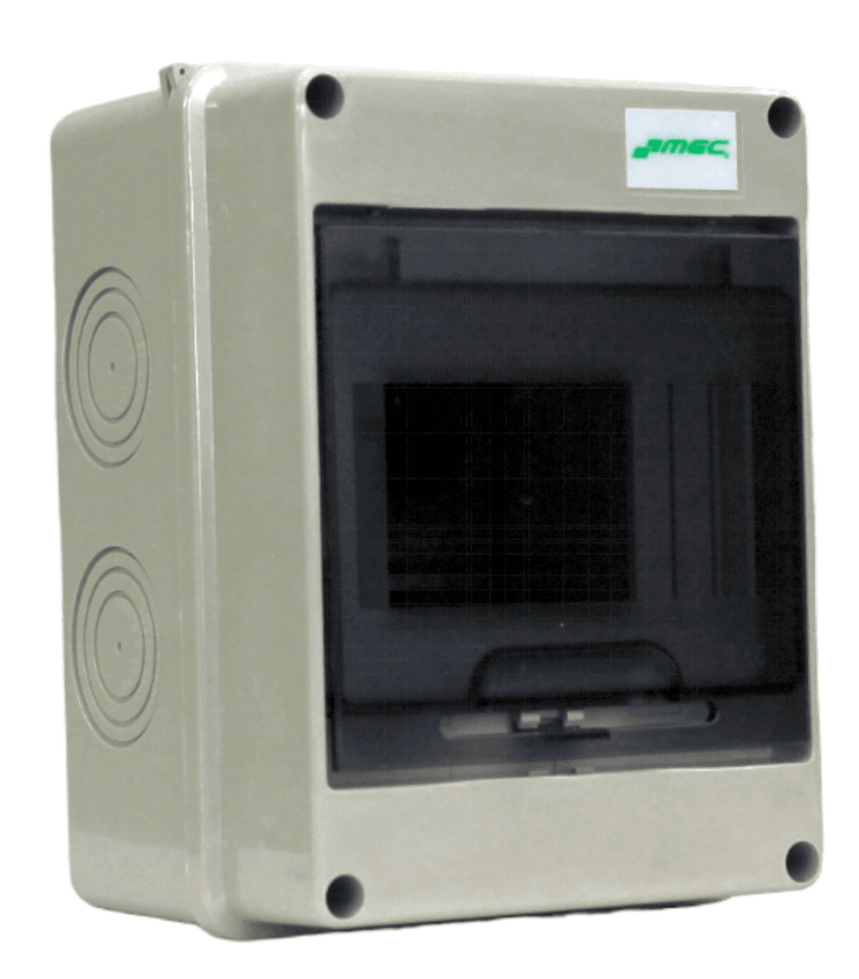 TABLERO ELEC SPTO ESTANCO IP65 IK08 - 5 CIRCUITOS MEC 1