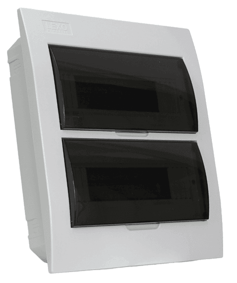 TABLERO EMBUTIDO 24 MODULOS P/TRANSPARENTE DRL