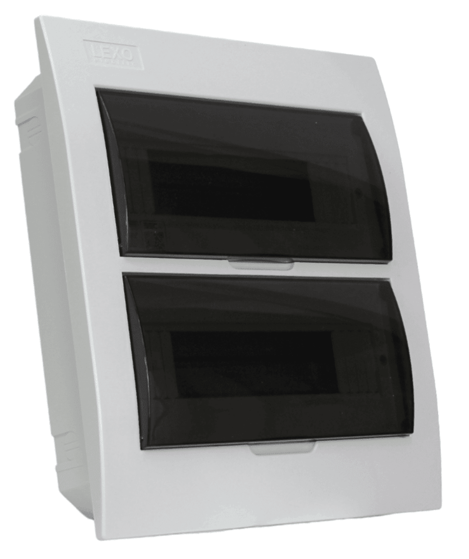 TABLERO EMBUTIDO 24 MODULOS P/TRANSPARENTE DRL 1