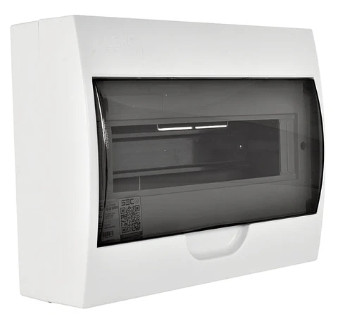 TABLERO SOBREPUESTO 12 MODULOS L/HALOGENO P/TRANSPARENTE FNX