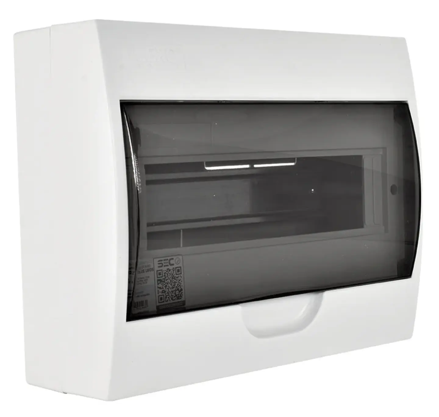 TABLERO SOBREPUESTO 12 MODULOS L/HALOGENO P/TRANSPARENTE FNX 1