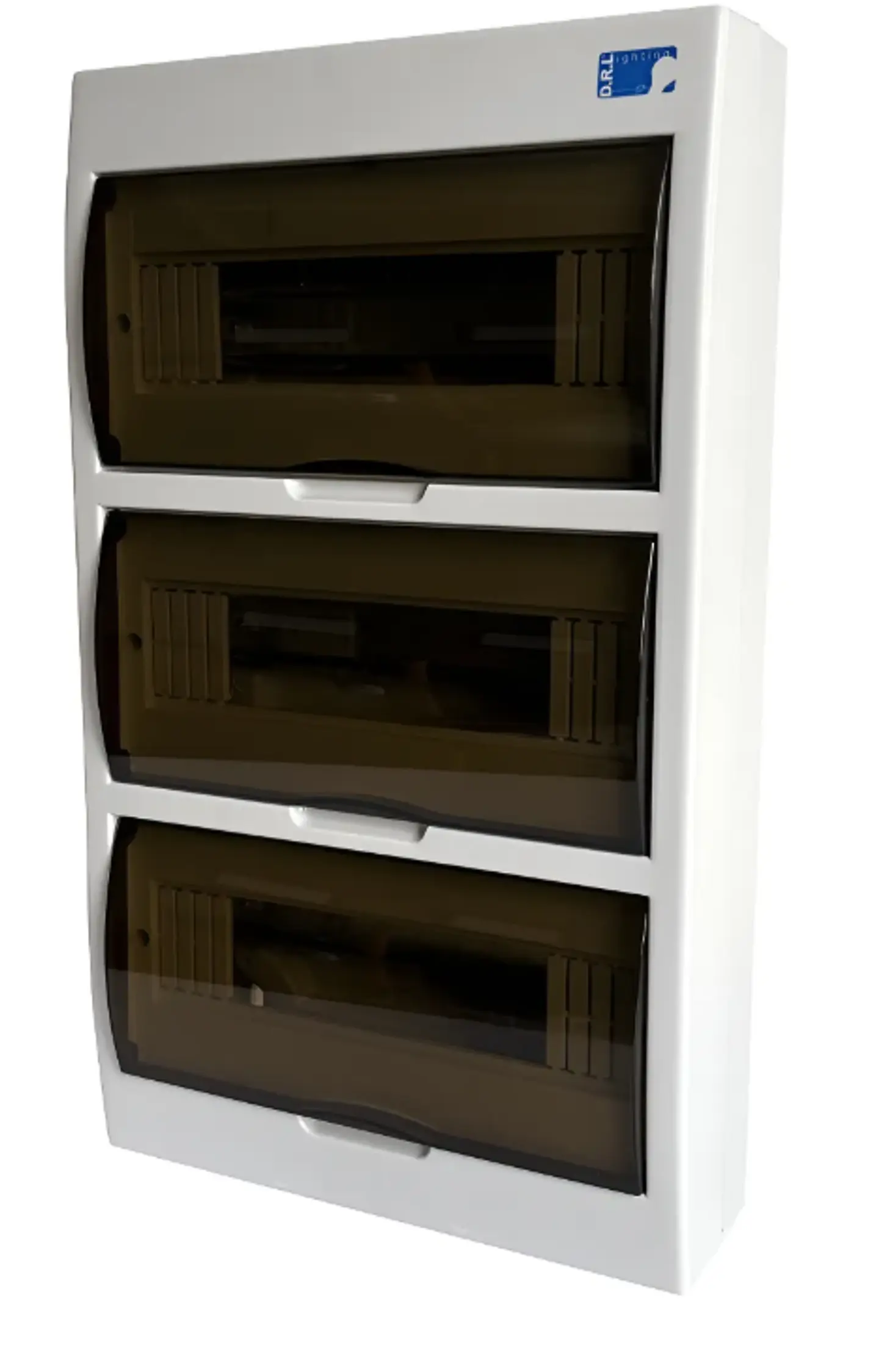 TABLERO SOBREPUESTO 36 MODULOS L/HALOGENO P/TRANSPARENTE ENERLUX 1