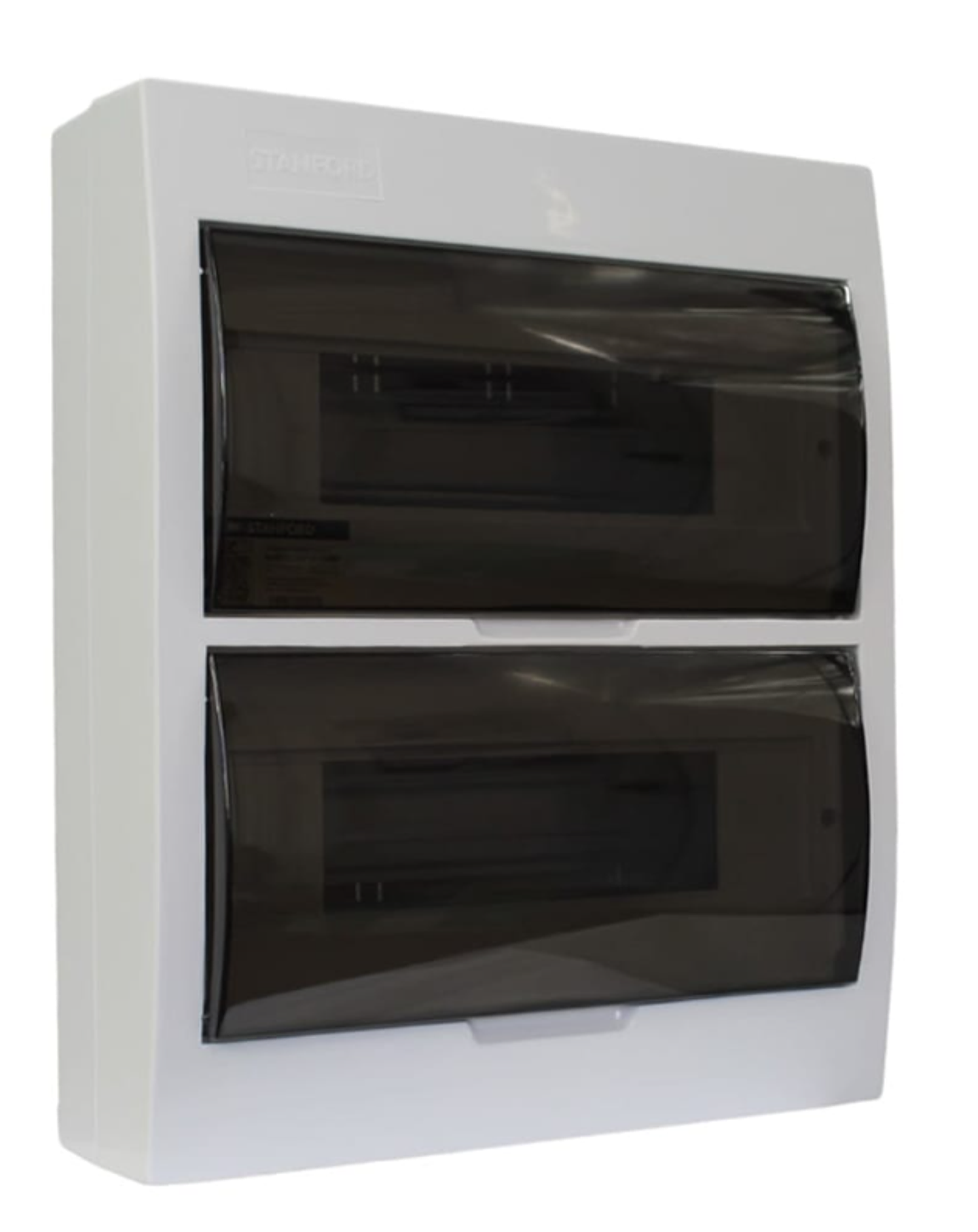 TABLERO SOBREPUESTO 24 MODULOS L/HALOGENO P/TRANSPARENTE  ENERLUX 1