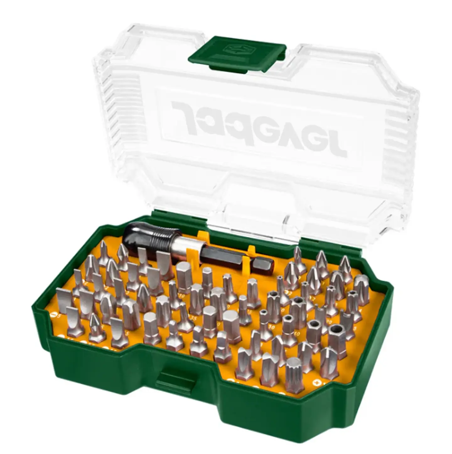 JUEGO DE PUNTAS PARA DESTORNILLADOR 62PZAS JADEVER JDBS3B62 1