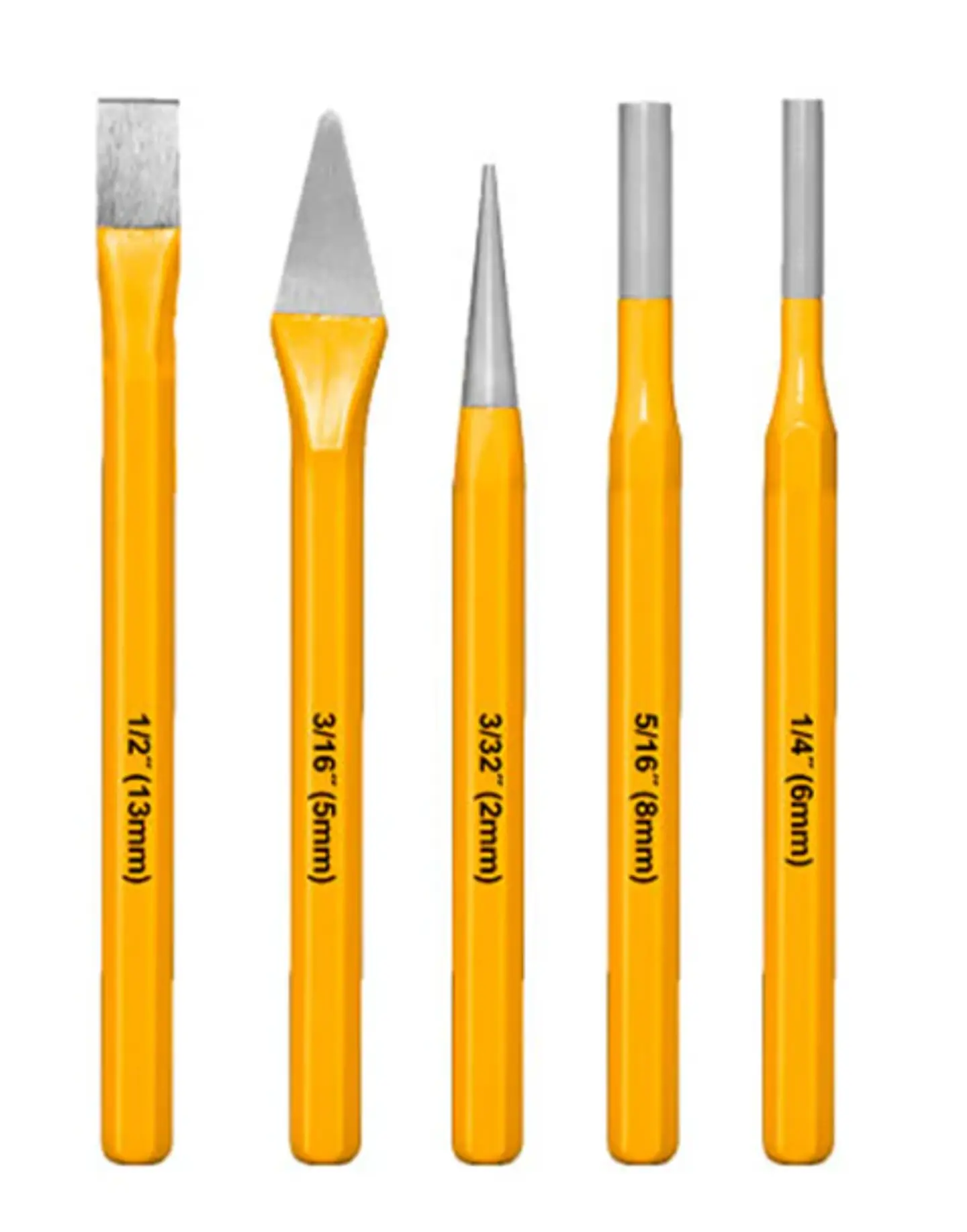 JUEGO DE CINCELES Y PUNZONES 5PZAS JADEVER JDCC8395 1