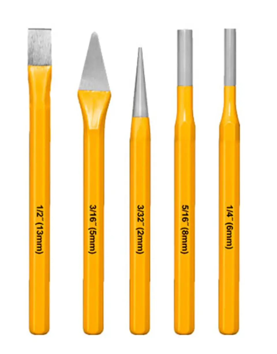 JUEGO DE CINCELES Y PUNZONES 5PZAS JADEVER JDCC8395 1