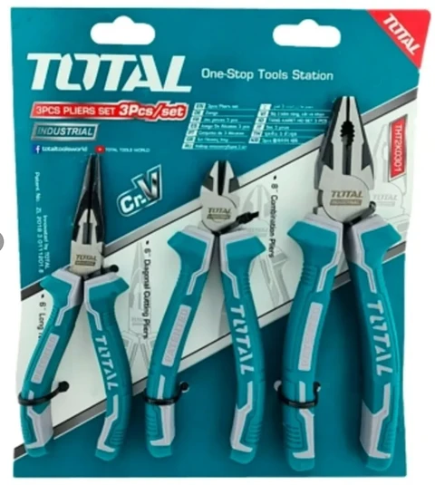 SET ALICATES 3PZAS CR-V TOTAL THT2K0301