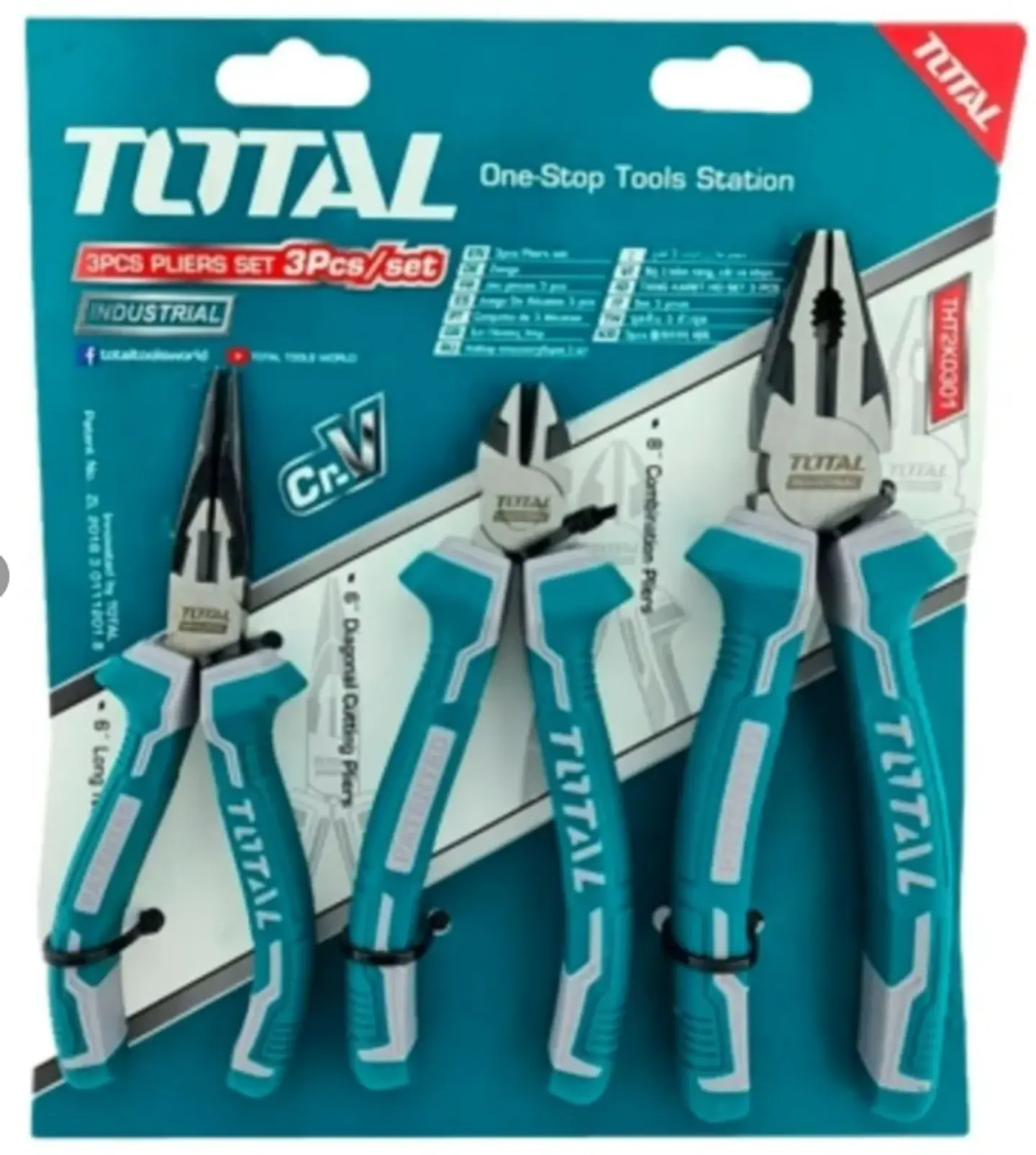 SET ALICATES 3PZAS CR-V TOTAL THT2K0301 1