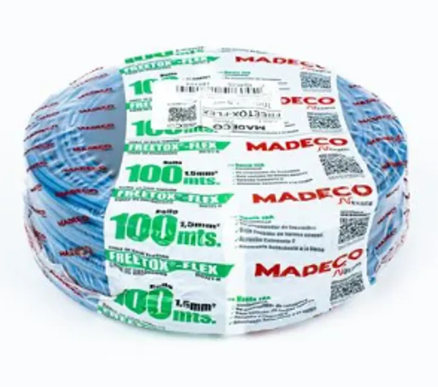 CABLE LIBRE DE HALOGENOS H07Z1-K 6MM2 ROLLO 100MTS AZUL 1