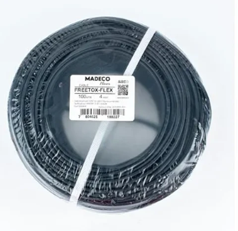 CABLE LIBRE DE HALOGENOS H07Z1-K 6MM2 ROLLO 100MTS NEGRO