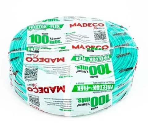 CABLE LIBRE DE HALOGENOS H07Z1-K 6MM2 ROLLO 100MTS VERDE