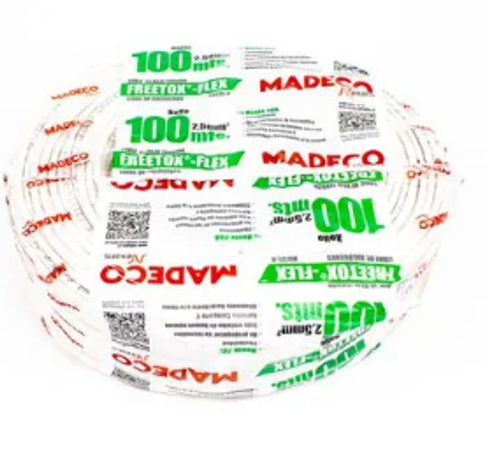 CABLE LIBRE DE HALOGENOS H07Z1-K 6MM2 ROLLO 100MTS BLANCO 1