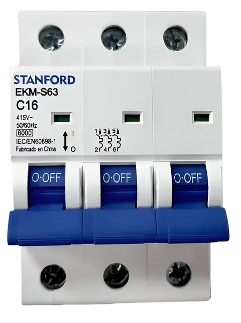 INTERRUPTOR AUTOMATICO 3X25A "C" 6KA EASY9 MCB SCHNEIDER ELECTRIC