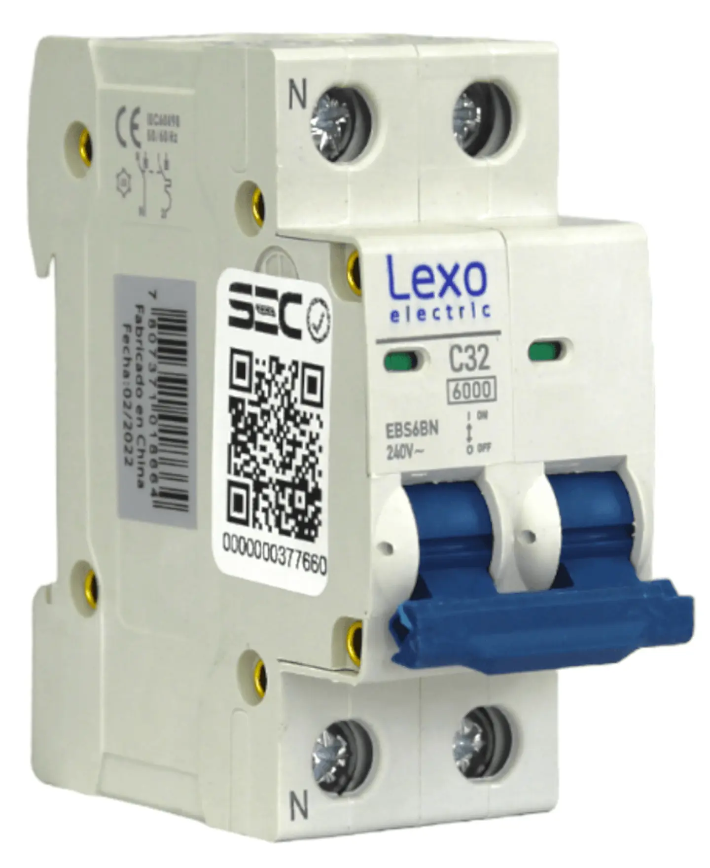 INTERRUPTOR AUTOMATICO OMNIPOLAR 1P+N 40A 