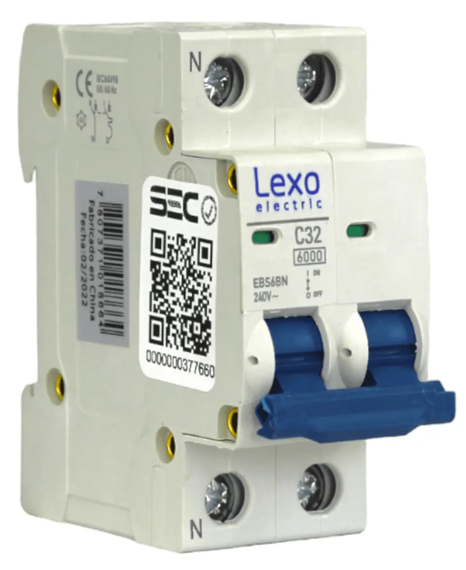 INTERRUPTOR AUTOMATICO OMNIPOLAR 1P+N 40A 