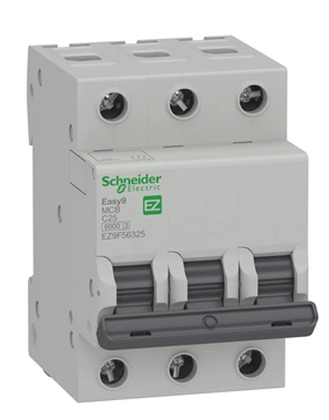 INTERRUPTOR AUTOMATICO 3X50A "C" 10KA EASY9 MCB SCHNEIDER ELECTRIC