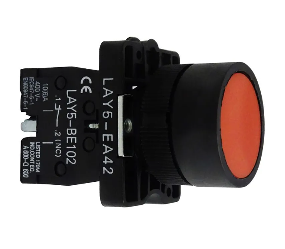 PULSADOR ARMADO VERDE 1NC LAY5-EA31 1PCS FNX 1